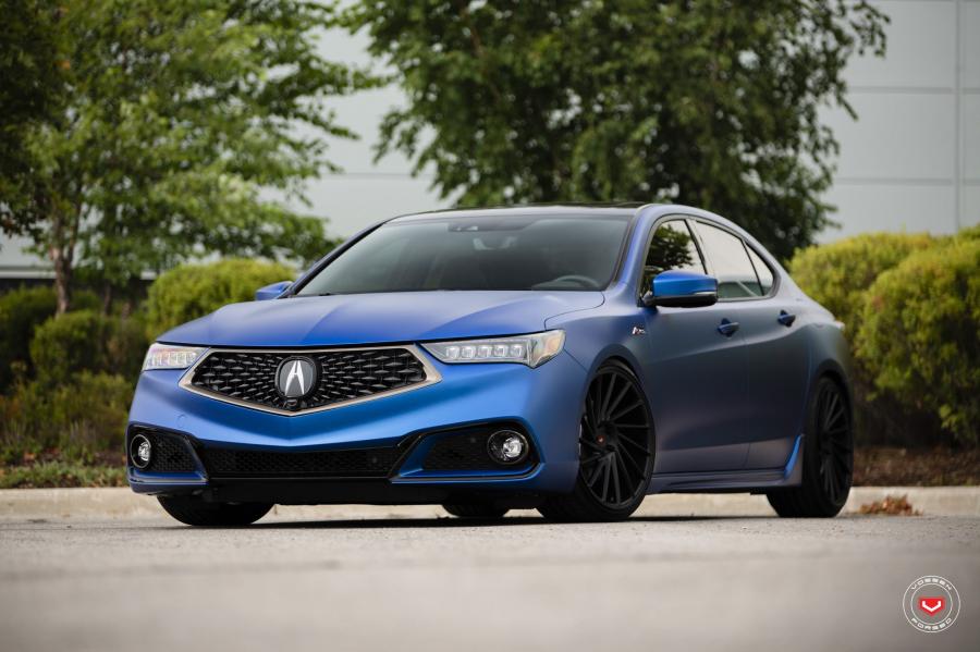  Acura TLX A-Spec on Vossen Wheels (VPS-305T) 2018 года  (фото 1 из 69)